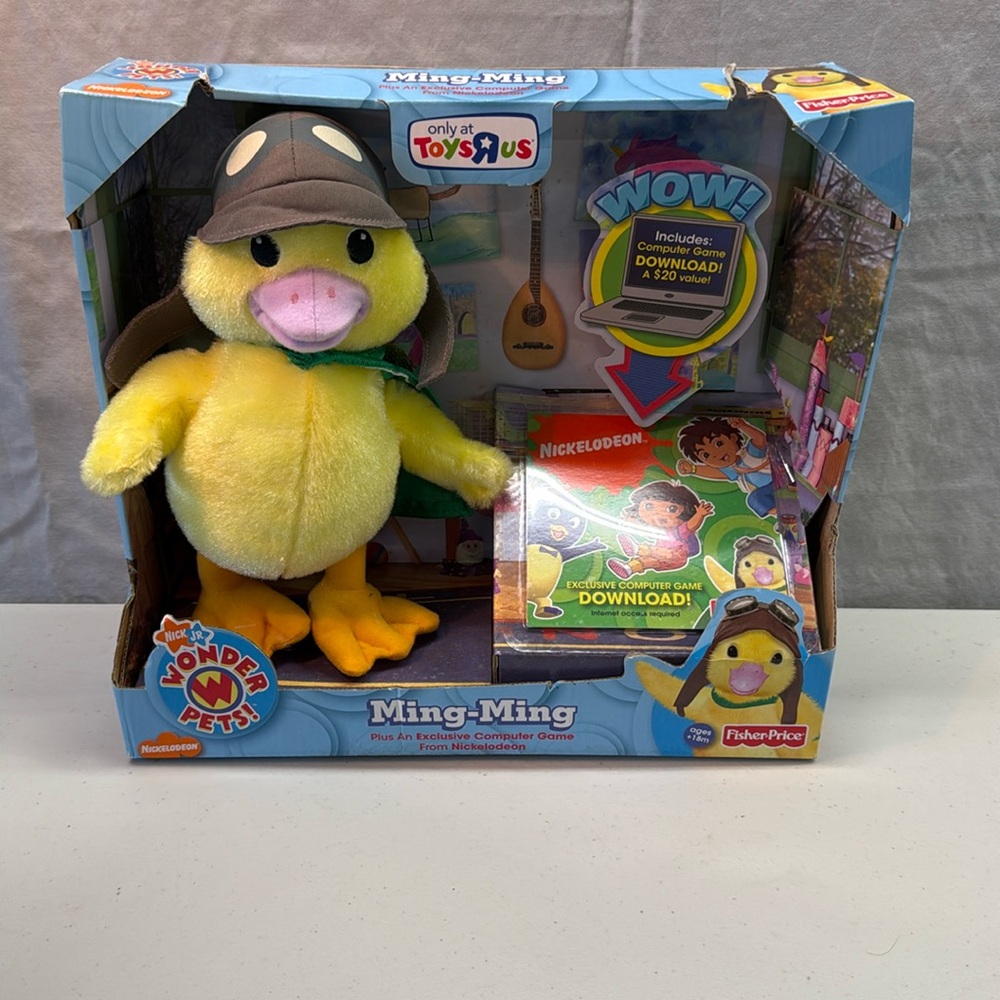 NIB: Ming-Ming; Wonder Pets. (Only at ToysRus) w/ computer download game